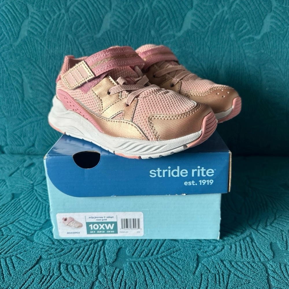 Stride Rite M2P Journey 2 Adapt Rose Gold Sneakers 10XW